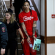 Brittney Griner arrives to a hearing at the Khimki Court, outside Moscow on July 7, 2022. (Photo by Kirill KUDRYAVTSEV / AFP) (Photo by KIRILL KUDRYAVTSEV/AFP via Getty Images)